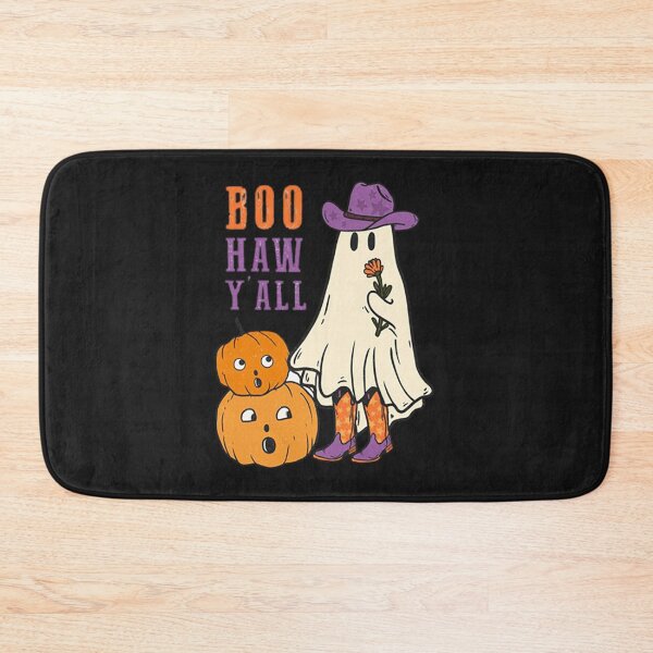 Item preview, Boo Haw Y'All Funny Halloween Cowboy Ghost designed and sold by patchdaprodusah.