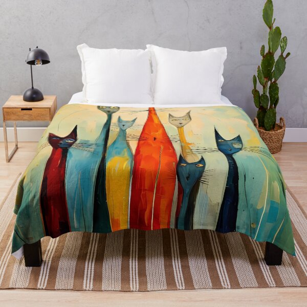 Item preview, City cats designed and sold by Vibranta Studio.