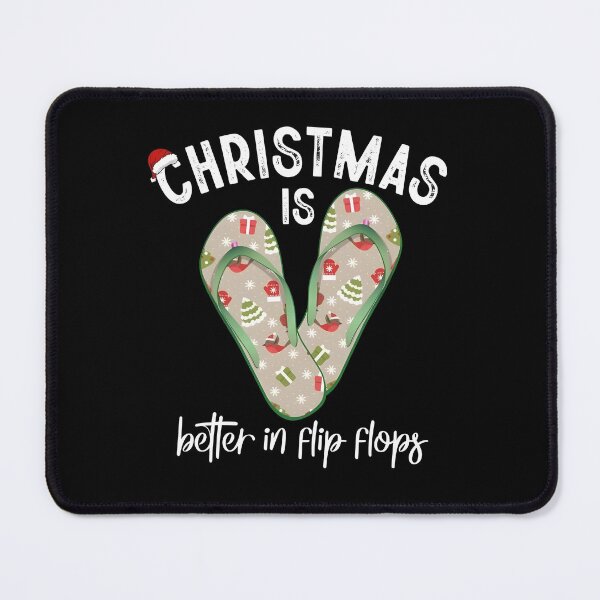 Item preview, Christmas in Flip Flops Beach Holiday Family, Tropical Christmas designed and sold by adoslavduse.
