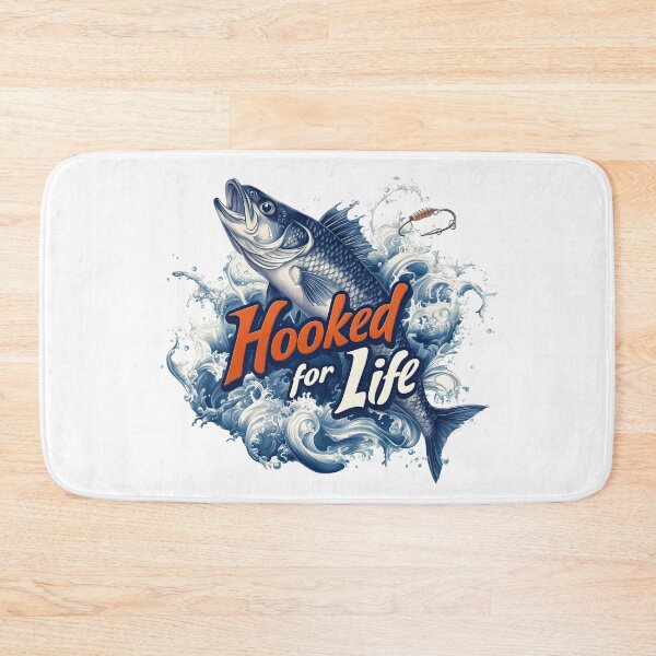 Item preview, Hooked for Life: Dynamic Fishing Art designed and sold by Rui Mythic Studio.