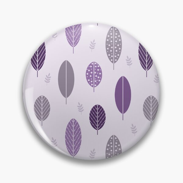 Item preview, Cabincore Leaf Pattern in Purple Tones designed and sold by CJ Creations.
