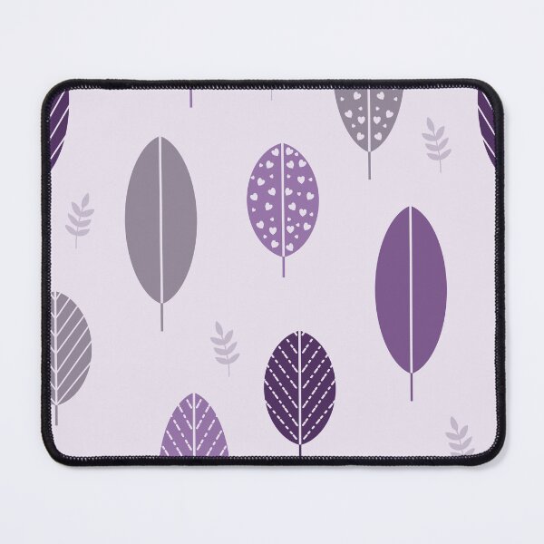 Item preview, Cabincore Leaf Pattern in Purple Tones designed and sold by CJ Creations.