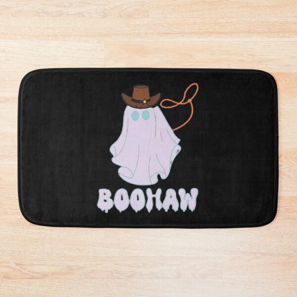 Item preview, Boohaw cowboy ghost, Halloween design, cute ghost designed and sold by patchdaprodusah.