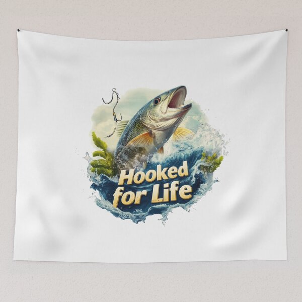 Item preview, A Vibrant Fishing Design designed and sold by Rui Mythic Studio.