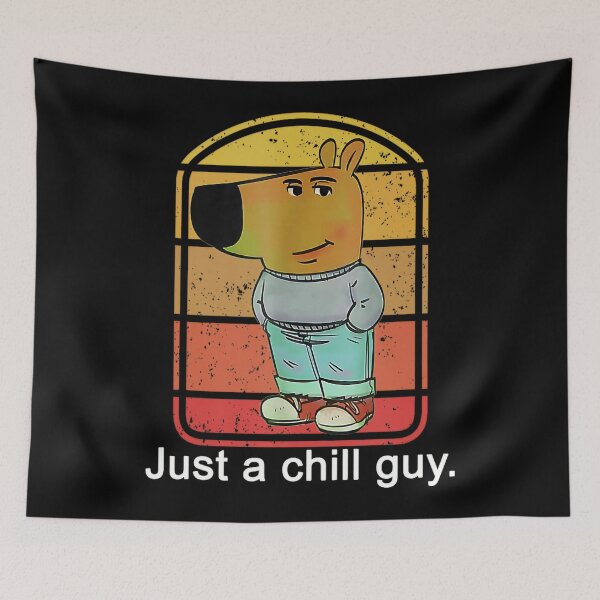 Item preview, Chill Guy Dog Funny Chill Guy designed and sold by LawmanNastasia.