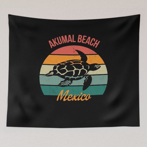 Item preview, Akumal Beach Mexico Turtles designed and sold by dooddles.