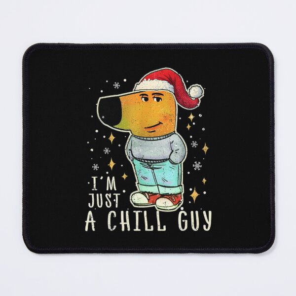 Item preview, Chill Guy Funny Christmas Dog designed and sold by LawmanNastasia.