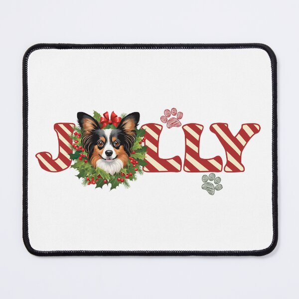 Item preview, Jolly Christmas - Papillon Nose Edition designed and sold by GoodyPaws.