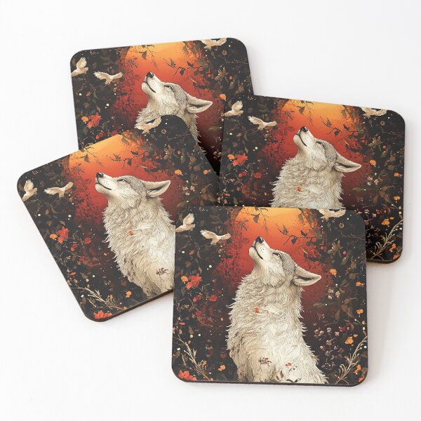 Item preview, Topaz-Tinged Timberwolf Talisman designed and sold by Retro Type.