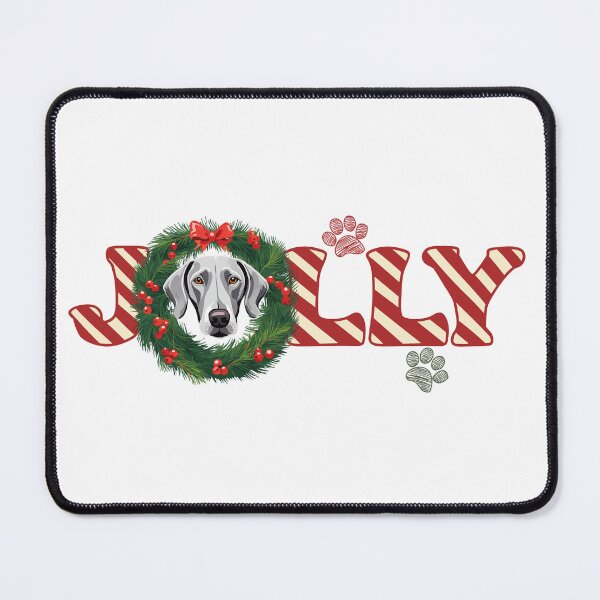 Item preview, Jolly Christmas - Weimaraner Nose Edition designed and sold by GoodyPaws.