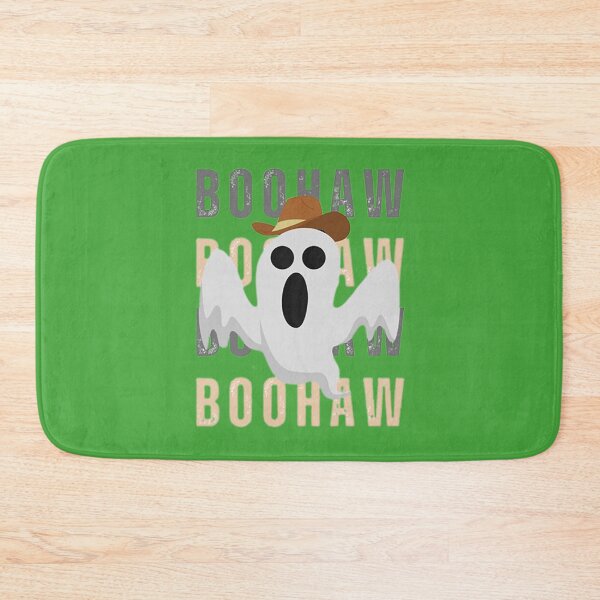 Item preview, boohaw funny halloween ghost cowboy cowgirl designed and sold by patchdaprodusah.