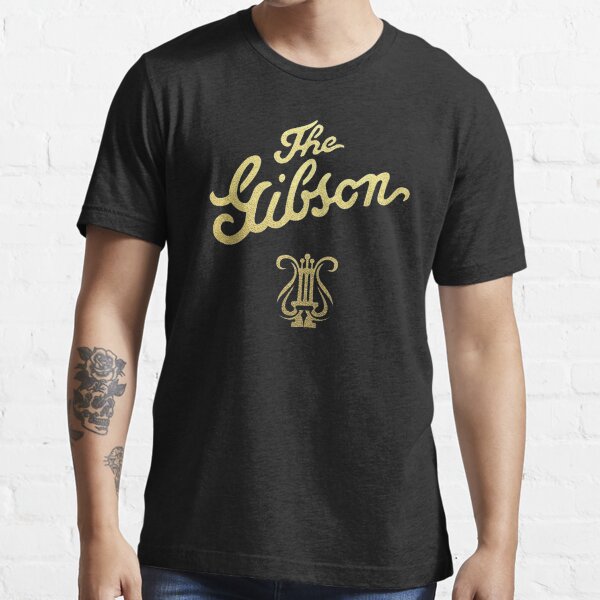 Antique Gibson Muscial Instruments Logo Essential T-Shirt