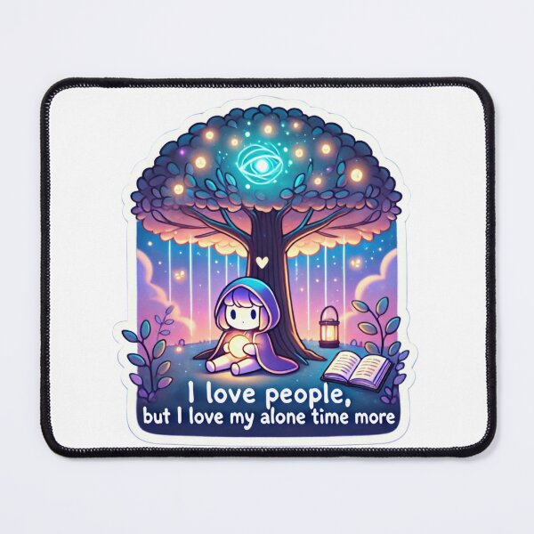 Item preview, Alone Time is My Superpower designed and sold by cherryfoxy24.