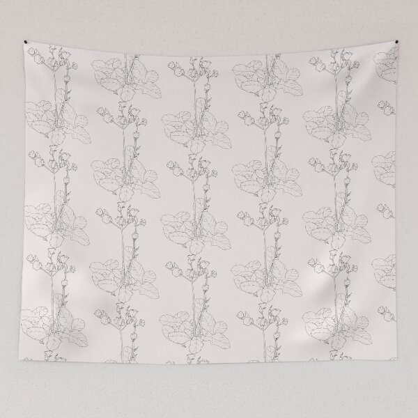Item preview, Vietnam Wild Flower Line Art 32 designed and sold by tuyetstudio.