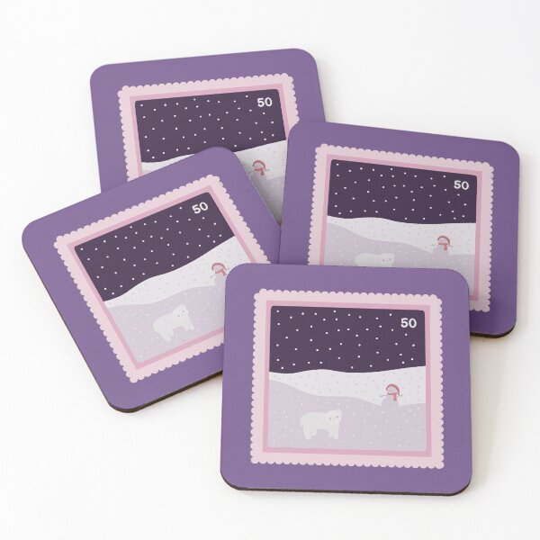 Item preview, Cute Christmas Stamp designed and sold by Catphonesoup.