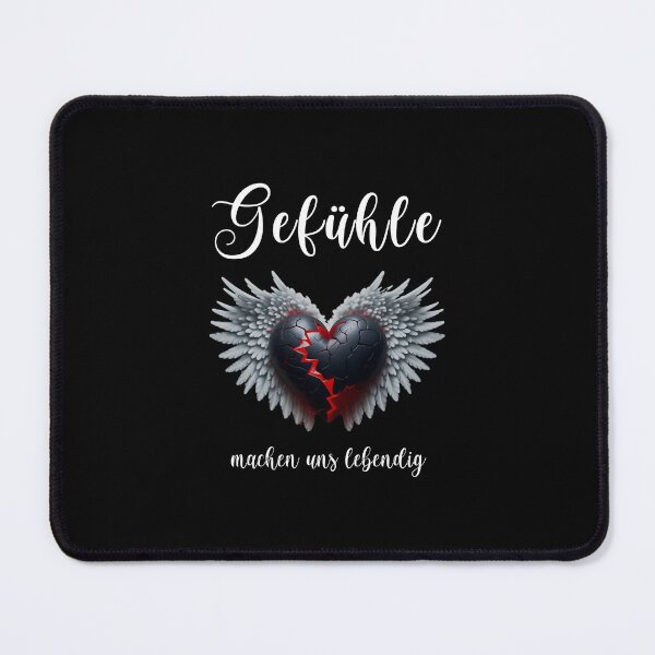 Item preview, Feelings make us alive - wise saying designed and sold by Pflugart.