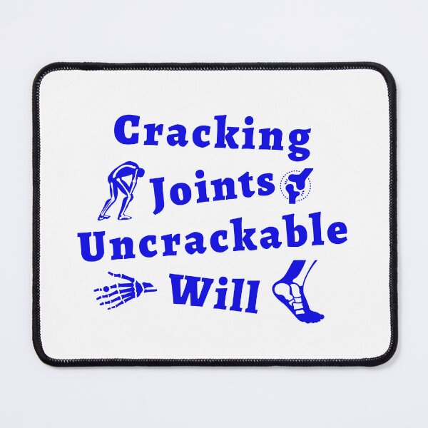 Item preview, Cracking Joints, Uncrackable Will – Resilience in the Face of Osteoarthritis designed and sold by DesignDazzles.