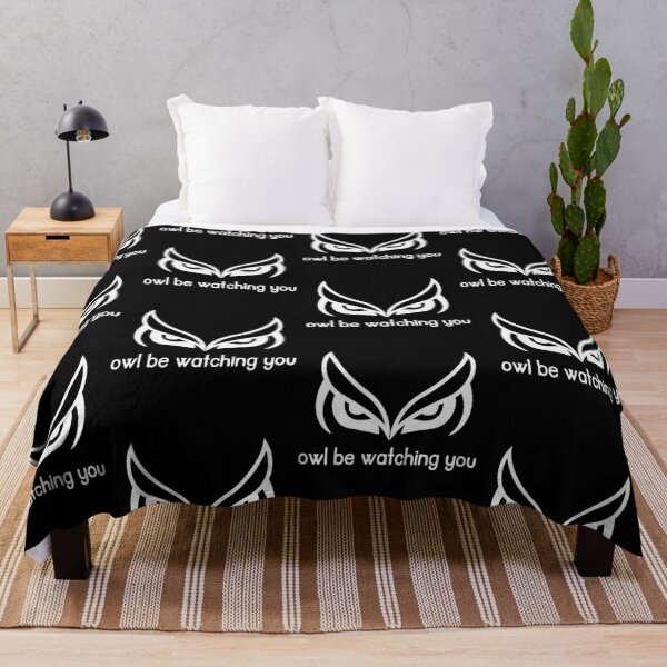Item preview, Owl Be Watching You - white designed and sold by VasInd.