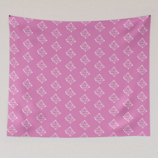 Item preview, Octahedron on Pink designed and sold by MagentaTwilight.