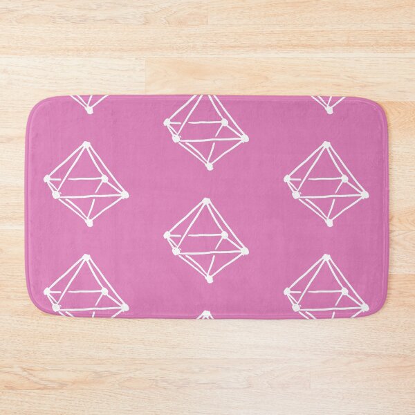 Item preview, Octahedron on Pink designed and sold by MagentaTwilight.