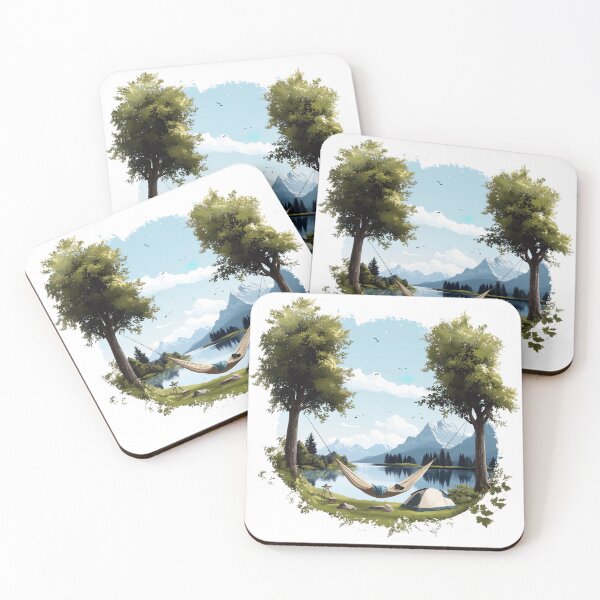 Item preview, Fishing and Camping in Nature’s Embrace designed and sold by Rui Mythic Studio.