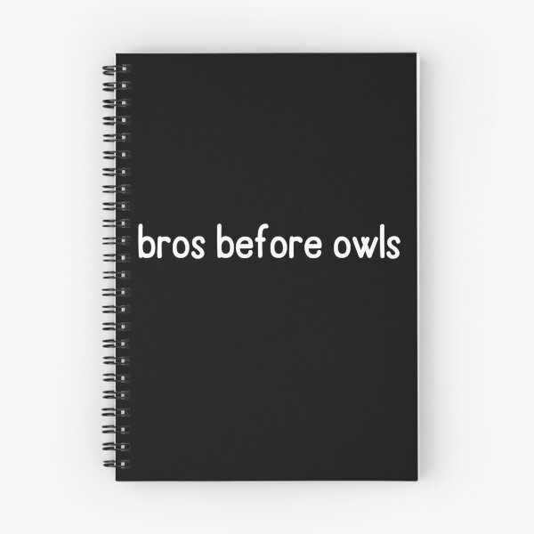 Item preview, Bros Before Owls - white designed and sold by VasInd.