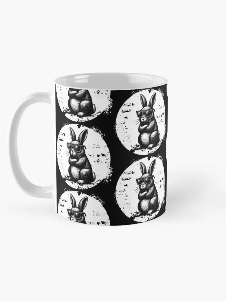 Thumbnail 5 of 6, Coffee Mug, Cool Rabbit designed and sold by Ultimate-Rabbit.