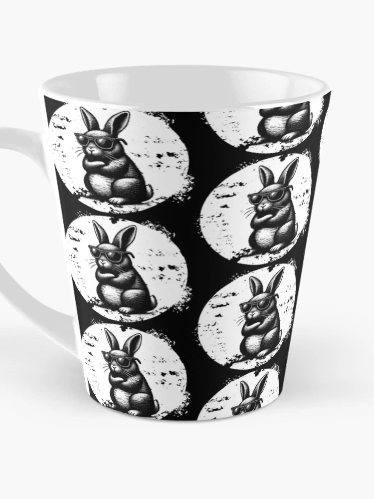 Thumbnail 3 of 4, Coffee Mug, Cool Rabbit designed and sold by Ultimate-Rabbit.