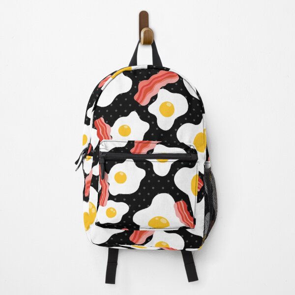 Item preview, Fried eggs and bacon on black designed and sold by kostolom3000.