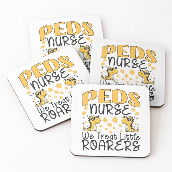 Item preview, Peds Nurse Dinosaur Design  designed and sold by MissGraphicTees.
