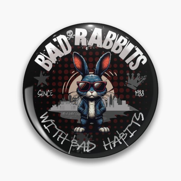 Item preview, Bad Rabbits with Bad Habits designed and sold by Ultimate-Rabbit.