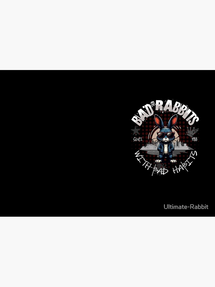 Thumbnail 3 of 3, Journal, Bad Rabbits with Bad Habits designed and sold by Ultimate-Rabbit.