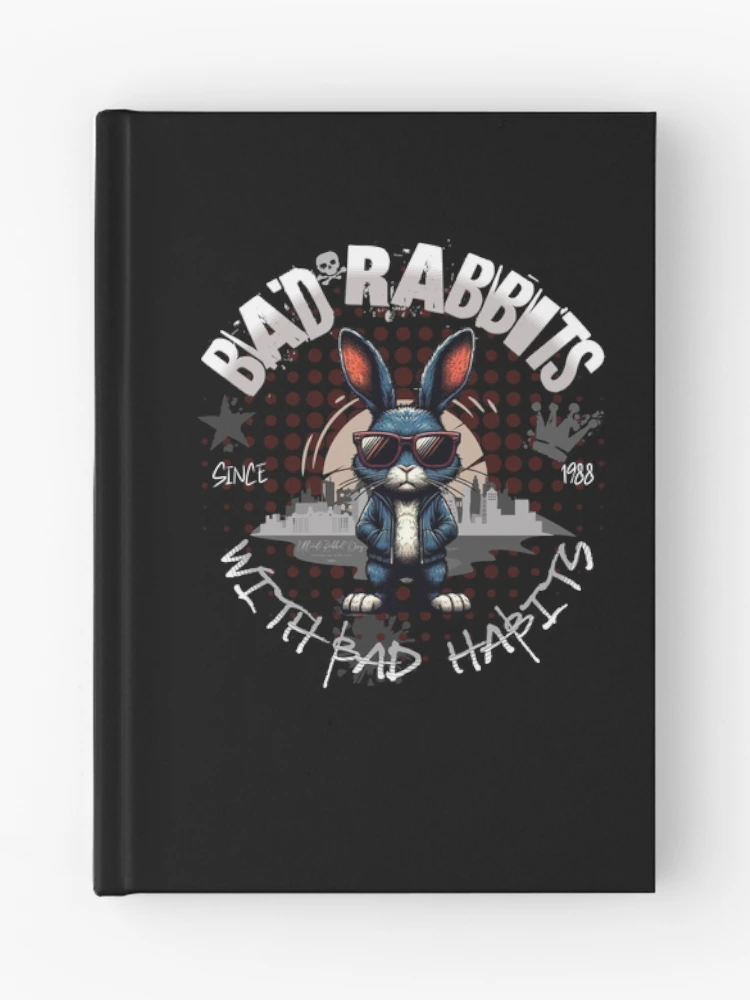 Thumbnail 1 of 3, Journal, Bad Rabbits with Bad Habits designed and sold by Ultimate-Rabbit.