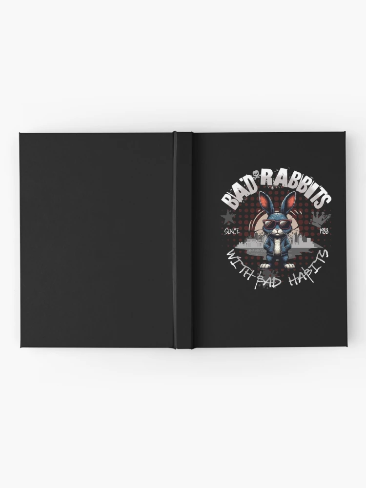 Thumbnail 2 of 3, Journal, Bad Rabbits with Bad Habits designed and sold by Ultimate-Rabbit.