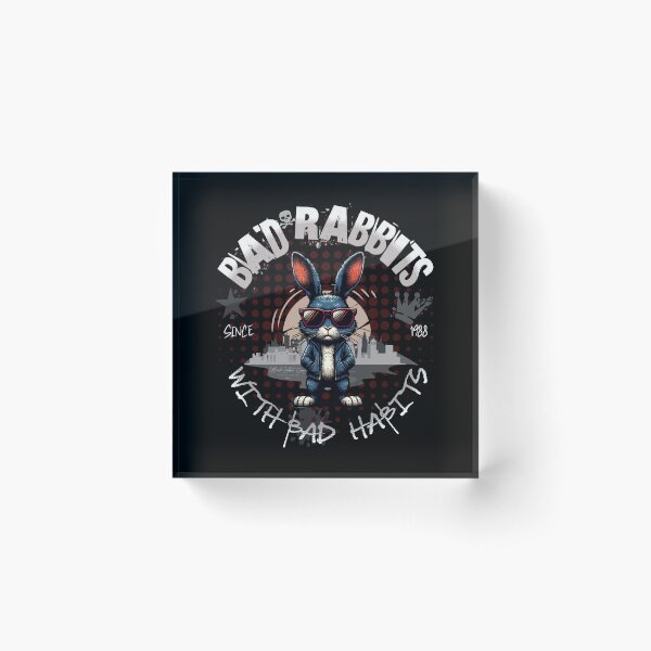 Item preview, Bad Rabbits with Bad Habits designed and sold by Ultimate-Rabbit.