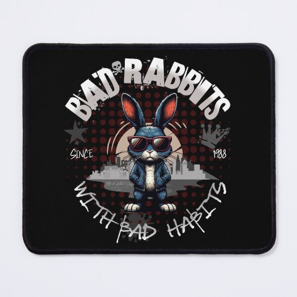 Item preview, Bad Rabbits with Bad Habits designed and sold by Ultimate-Rabbit.