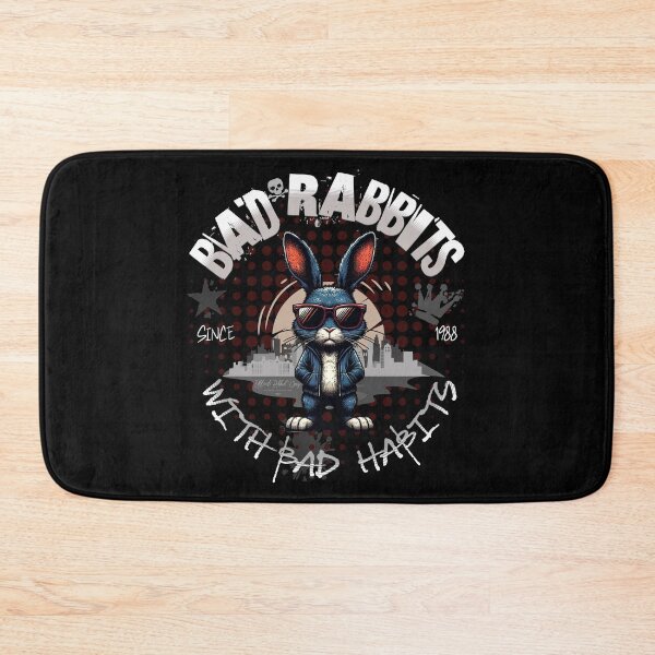 Item preview, Bad Rabbits with Bad Habits designed and sold by Ultimate-Rabbit.