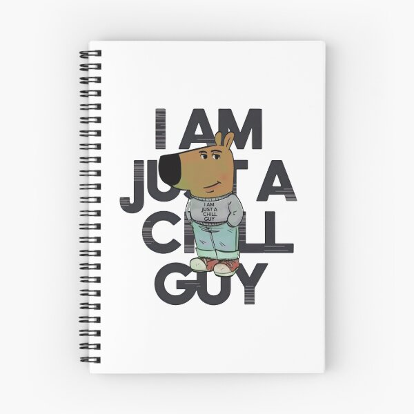 Item preview, I AM JUST A CHILL GUY  BLACK TEXT designed and sold by LawmanNastasia.