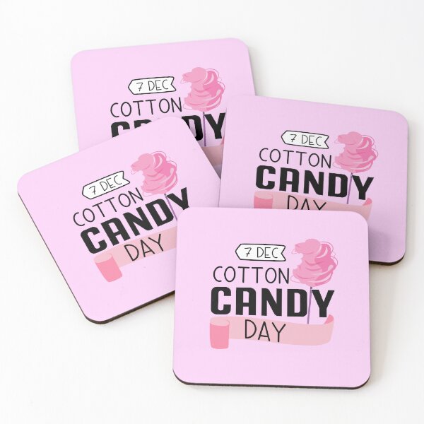 Item preview, 7 December Cotton Candy Day - Wacky Holidays designed and sold by ChemicalXShop.