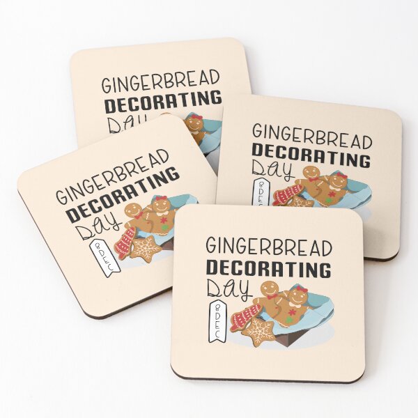 Item preview, 8 December Gingerbread Decorating Day - Wacky Holidays designed and sold by ChemicalXShop.