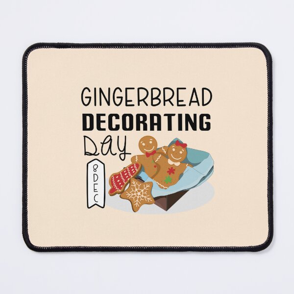 Item preview, 8 December Gingerbread Decorating Day - Wacky Holidays designed and sold by ChemicalXShop.