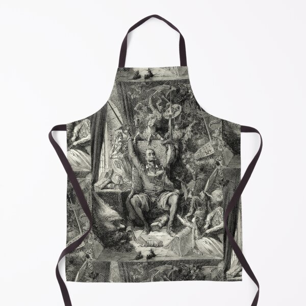 Item preview, Miguel de Cervantes' Don Quixote 1863 - Gustave Doré's illustration designed and sold by portokalis.
