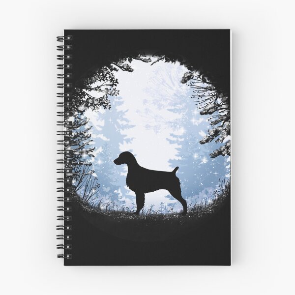 Item preview, “First Snow” Brittany designed and sold by Spinyflowerart.