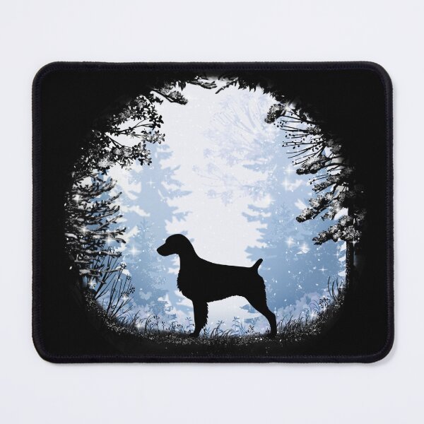 Item preview, “First Snow” Brittany designed and sold by Spinyflowerart.