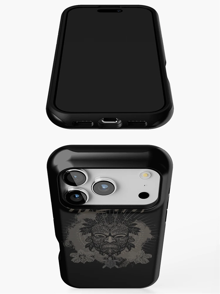 Thumbnail 3 of 4, iPhone Case, Aloha Mask designed and sold by Ultimate-Rabbit.