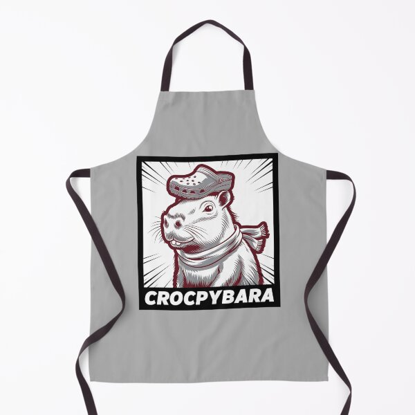 Item preview, Crocpybara - Capybara Balancing Croc On The Head designed and sold by The magic  Yellow bus.
