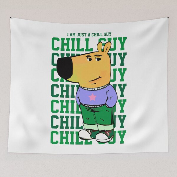 Item preview, I Am Just A Chill Guy Vintage designed and sold by LawmanNastasia.