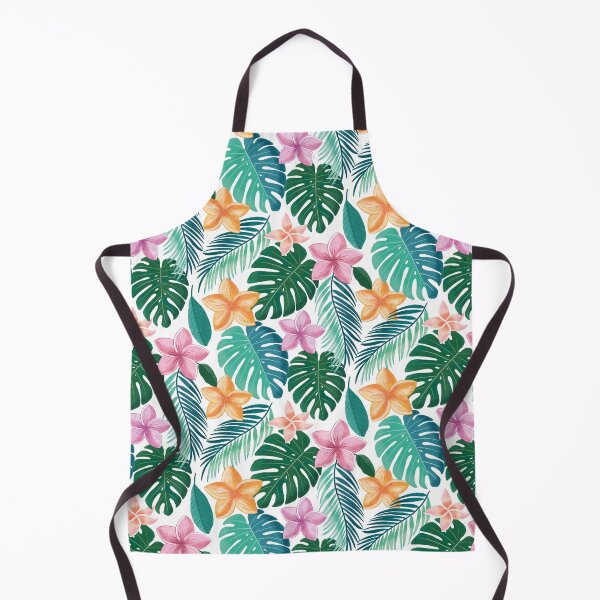 Item preview, Tropical dream: pattern with exotic plants designed and sold by Sandra Brezina.