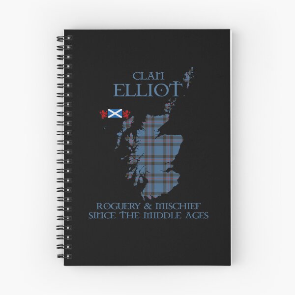 Item preview, Clan Elliot tartan Scotland map Saltire flag and lion rampant scottish designed and sold by Clan1093.