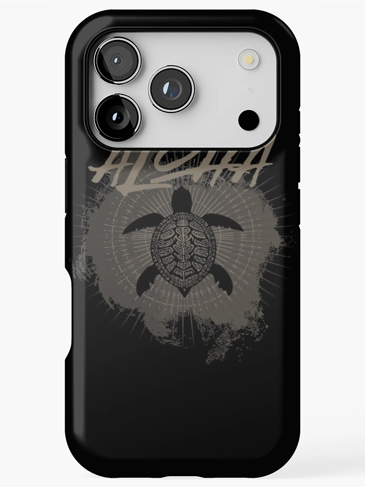 Thumbnail 1 of 4, iPhone Case, Aloha turtle designed and sold by Ultimate-Rabbit.